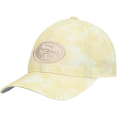 San Francisco 49ers New Era Women's Frond 9TWENTY Adjustable Hat Cream - NFL