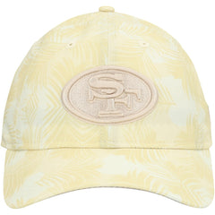 San Francisco 49ers New Era Women's Frond 9TWENTY Adjustable Hat Cream - NFL