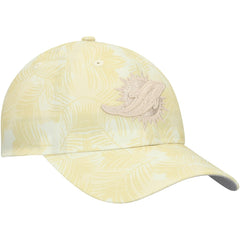 Miami Dolphins New Era Women's Frond 9TWENTY Adjustable Hat Cream - NFL