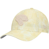 Jacksonville Jaguars New Era Women's Frond 9TWENTY Adjustable Hat Cream - NFL