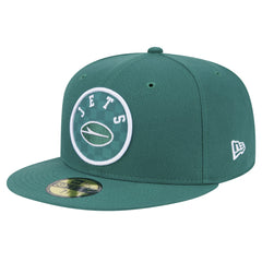 New York Jets New Era Checkered 59FIFTY Fitted Hat Green - NFL