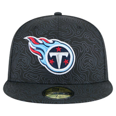 Tennessee Titans New Era Geo 59FIFTY Fitted Hat Black - NFL