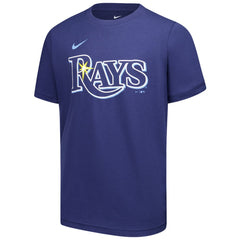 Junior Caminero Tampa Bay Rays Nike Youth Name & Number T-Shirt Clearance