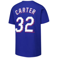 Evan Carter Texas Rangers Nike Youth Name & Number T-Shirt Online