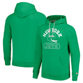 New York Jets Homage Unisex Helmet Tri-Blend Pullover Hoodie Green - NFL