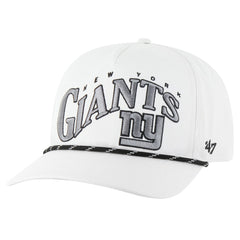 New York Giants '47 Wave Speckle Hitch Rope Adjustable Hat White - 47 brand