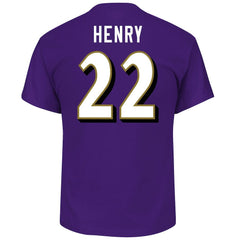 Derrick Henry Baltimore Ravens Big & Tall Player Name & Number T-Shirt Purple - Fanatics