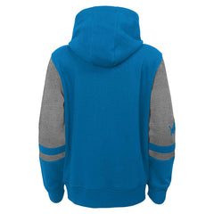 Detroit Lions Preschool Stadium Color Block Full-Zip Hoodie Blue - NFL