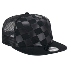 Atlanta Braves New Era Score Check A-Frame Trucker 9FIFTY Snapback Hat Sale