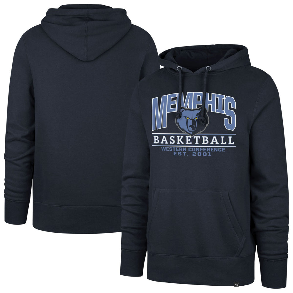 47 brand - Memphis Grizzlies '47 Unisex Good Call Headline Pullover Hoodie - Navy