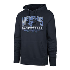 47 brand - Memphis Grizzlies '47 Unisex Good Call Headline Pullover Hoodie - Navy