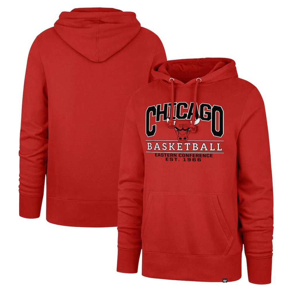 47 brand - Chicago Bulls '47 Unisex Good Call Headline Pullover Hoodie - Red