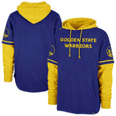 47 brand - Golden State Warriors '47 Trifecta Shortstop Pullover Hoodie - Royal