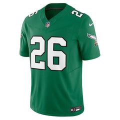 Saquon Barkley Philadelphia Eagles Alternate Vapor F.U.S.E. Limited Jersey Kelly Green - Nike