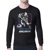 Colorado Avalanche - Starter Player Grid Long Sleeve T-Shirt Black