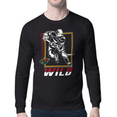Minnesota Wild - Starter Player Grid Long Sleeve T-Shirt Black