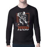 Philadelphia Flyers - Starter Player Grid Long Sleeve T-Shirt Black