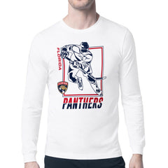 Florida Panthers - Starter Player Grid Long Sleeve T-Shirt White
