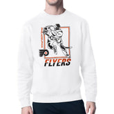 Philadelphia Flyers - Starter Player Grid Fleece Pullover Sweatshirt White