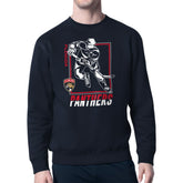 Florida Panthers - Starter Player Grid Fleece Pullover Sweatshirt Navy