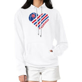 NBA - Detroit Pistons G-III 4Her by Carl Banks Women's Heart Pullover Hoodie - White