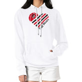 NBA - Portland Trail Blazers G-III 4Her by Carl Banks Women's Heart Pullover Hoodie - White