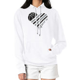 NBA - San Antonio Spurs G-III 4Her by Carl Banks Women's Heart Pullover Hoodie - White
