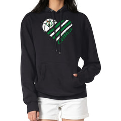 NBA - Boston Celtics G-III 4Her by Carl Banks Women's Heart Pullover Hoodie - Black