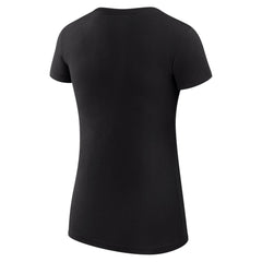 NBA - San Antonio Spurs G-III 4Her by Carl Banks Women's Super-Slim Fit Lightweight Heart T-Shirt - Black