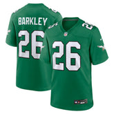 Saquon Barkley Philadelphia Eagles Alternate Game Jersey Kelly Green - Nike