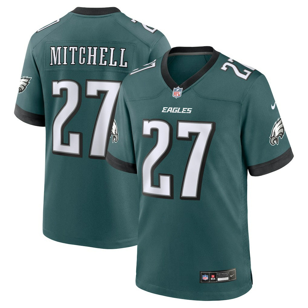Quinyon Mitchell Philadelphia Eagles Player Game Jersey Midnight Green - Nike