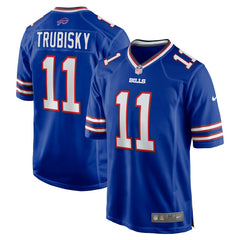 Mitchell Trubisky Buffalo Bills Game Jersey Royal - Nike
