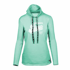 NBA - Sacramento Kings Levelwear Women's Loop Sweep Pullover Sweatshirt - Mint