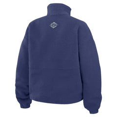 Tampa Bay Lightning - WEAR by Erin Andrews Women's Polar Fleece Half-Zip Jacket Blue