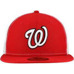 Washington Nationals New Era Team Color 59FIFTY Trucker Fitted Hat Sale