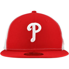 Philadelphia Phillies New Era Team Color 59FIFTY Trucker Fitted Hat On Sale