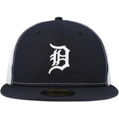 Detroit Tigers New Era Team Color 59FIFTY Trucker Fitted Hat Sale