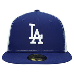Los Angeles Dodgers New Era Team Color 59FIFTY Trucker Fitted Hat Sale