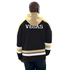 Vegas Golden Knights Starter Hockey Pullover Hoodie Black/Gold
