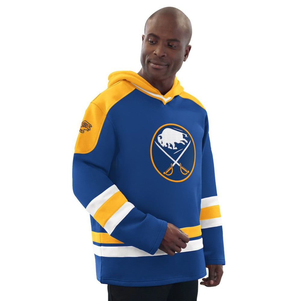 Buffalo Sabres - Starter Hockey Pullover Hoodie Royal/Gold