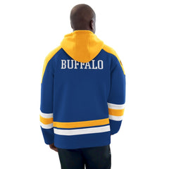 Buffalo Sabres - Starter Hockey Pullover Hoodie Royal/Gold