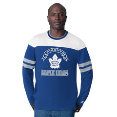 Toronto Maple Leafs - Starter Blitz Durene Long Sleeve T-Shirt Blue