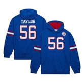 Lawrence Taylor New York Giants Retired Player Name & Number Pullover Hoodie Royal - Mitchell & Ness