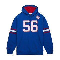 Lawrence Taylor New York Giants Retired Player Name & Number Pullover Hoodie Royal - Mitchell & Ness