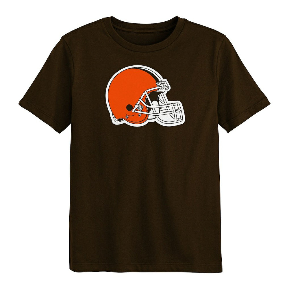 Cleveland Browns Preschool Primary Logo T-Shirt Brown - NFL