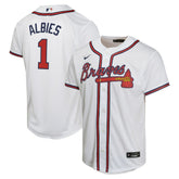 Ozzie Albies Atlanta Braves Nike Youth Home Game Player Jersey Sale