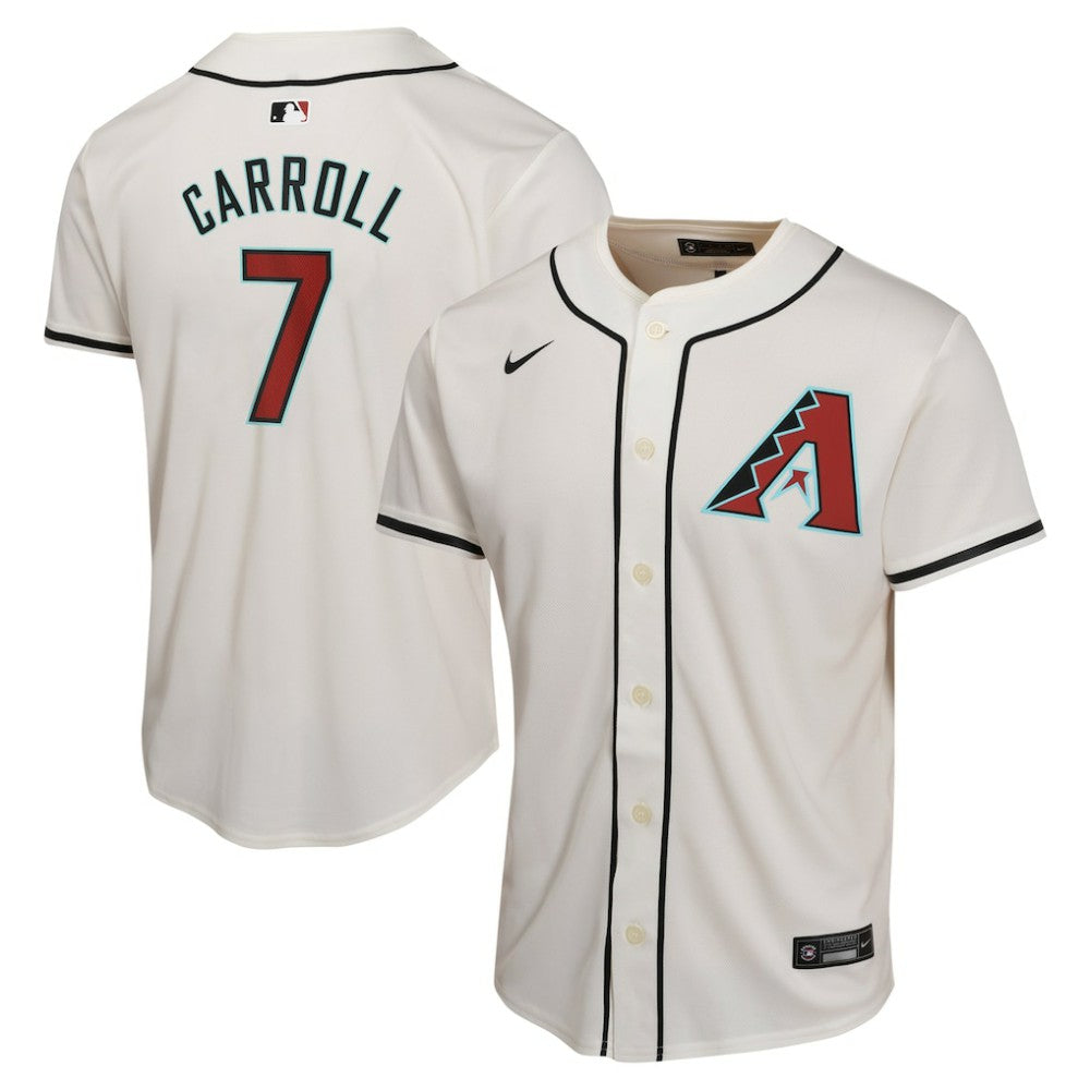 Corbin Carroll Arizona Diamondbacks Nike Youth Home Game Player Jersey Lifestyle