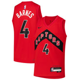 Nike - Scottie Barnes Toronto Raptors Youth Swingman Jersey - Icon Edition - Red