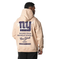 New York Giants The Wild Collective Unisex Fleece Pullover Hoodie Cream - NFL