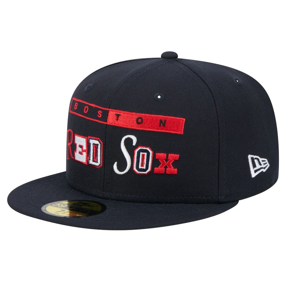 Boston Red Sox New Era Ransom 59FIFTY Fitted Hat discount